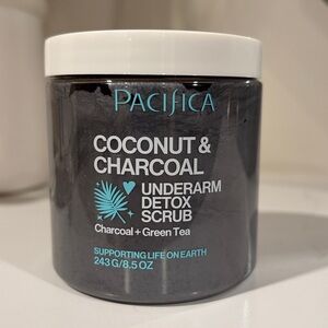 Pacifica Coconut & Charcoal Underarm Detox Scrub - BRAND NEW!!   beauty skincare